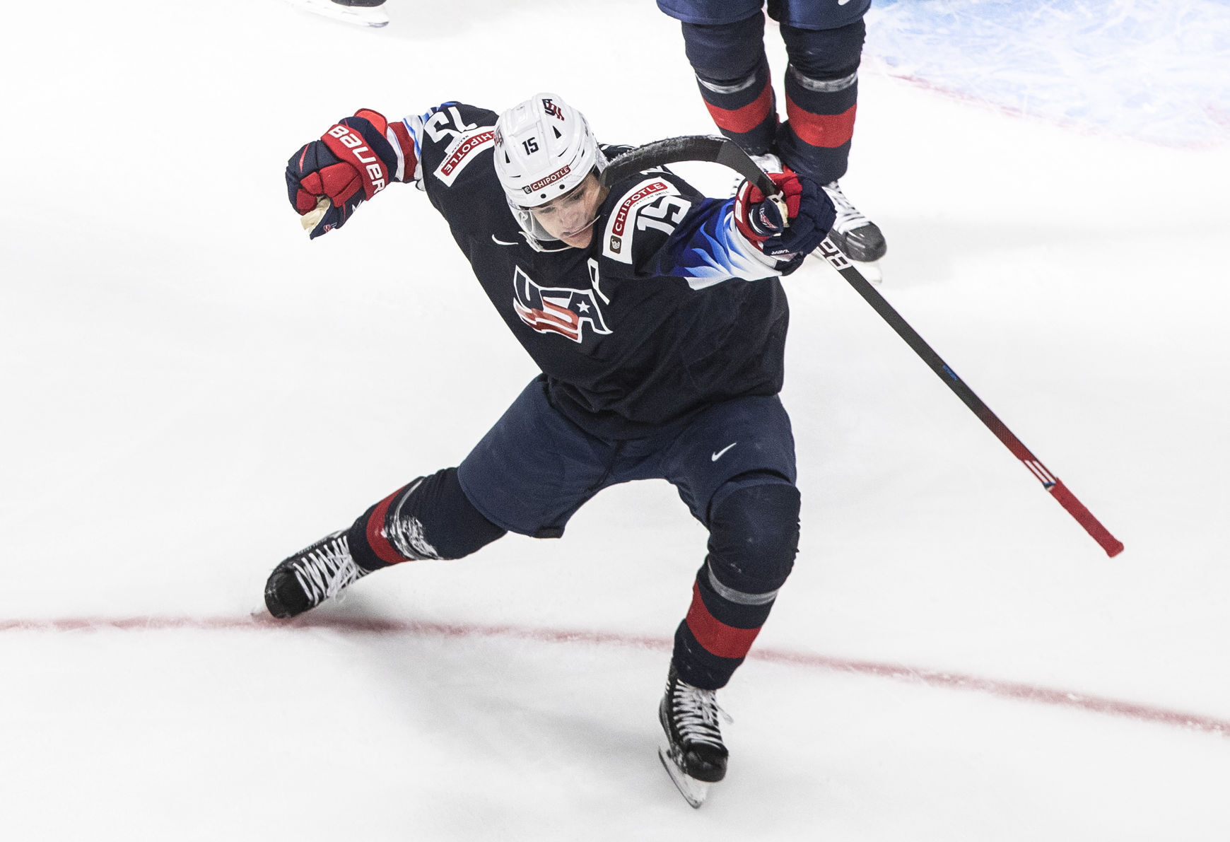 APTOPIX World Juniors US Sweden Hockey